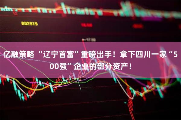 亿融策略 “辽宁首富”重磅出手！拿下四川一家“500强”企业的部分资产！