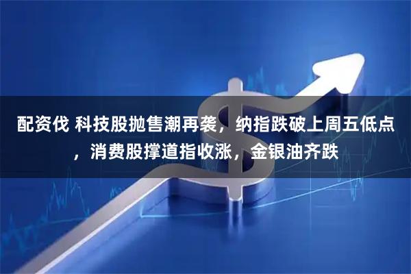 配资伐 科技股抛售潮再袭，纳指跌破上周五低点，消费股撑道指收涨，金银油齐跌