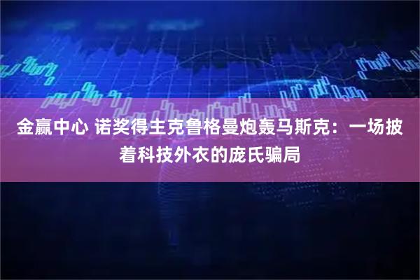 金赢中心 诺奖得主克鲁格曼炮轰马斯克：一场披着科技外衣的庞氏骗局