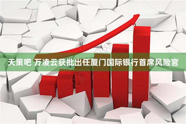 天策吧 万凌云获批出任厦门国际银行首席风险官